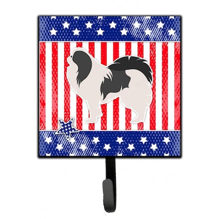 Jensendistributionservices USA Patriotic Japanese Chin Leash or Key Holder MI1655141